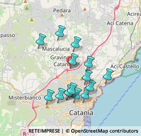 Mappa Piazza Risorgimento, 95030 Gravina di Catania CT, Italia (3.70267)