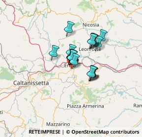 Mappa Via Scifitello, 94100 Enna EN, Italia (8.7325)