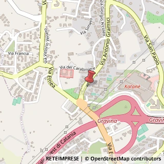 Mappa Via Antonio Gramsci, 6, 95030 Gravina di Catania, Catania (Sicilia)