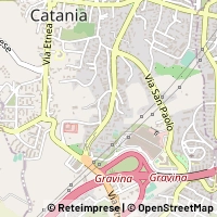 Karta Gravina di Catania