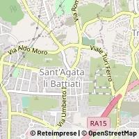 Kartta Sant'Agata li Battiati