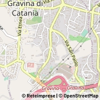 Mapa Gravina di Catania