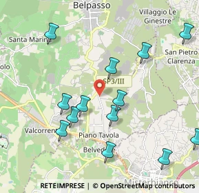 Mappa Via montecenere S, 95032 Camporotondo , Italia (2.52385)