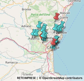 Mappa Via montecenere S, 95032 Camporotondo , Italia (9.55211)