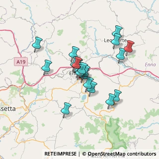 Mappa Via Civiltà del Lavoro, 94100 Enna EN, Italia (6.0815)