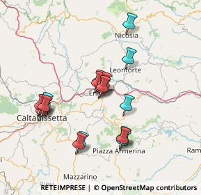 Mappa Via Civiltà del Lavoro, 94100 Enna EN, Italia (14.5125)