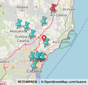 Mappa 95027 Carrubazza-Motta CT, Italia (4.19417)