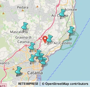 Mappa 95027 Carrubazza-Motta CT, Italia (4.86727)