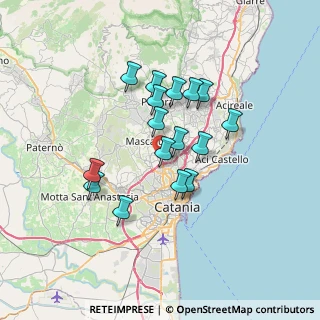 Mappa Via Carabiniere, 95030 Gravina di Catania CT, Italia (6.27688)