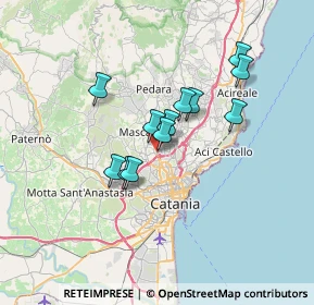 Mappa Via Marinetti, 95030 Gravina di Catania CT, Italia (5.805)