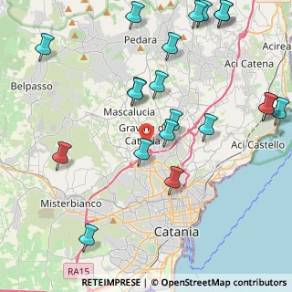 Mappa Via Carabiniere, 95030 Gravina di Catania CT, Italia (5.8295)