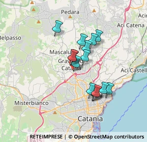 Mappa Via Marinetti, 95030 Gravina di Catania CT, Italia (3.05933)