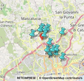 Mappa Via Carabiniere, 95030 Gravina di Catania CT, Italia (1.45)