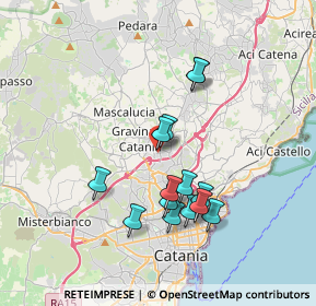 Mappa Viale dell'Autonomia, 95030 Gravina di Catania CT, Italia (3.60214)