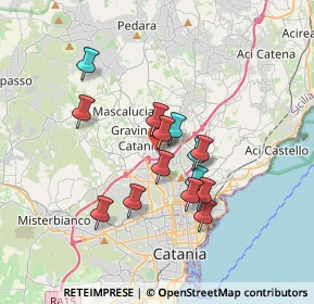 Mappa Viale dell'Autonomia, 95030 Gravina di Catania CT, Italia (3.16571)