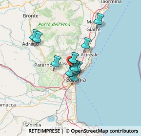 Mappa Via Unione Europea, 95030 Gravina di Catania CT, Italia (9.92)