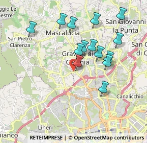 Mappa Via Unione Europea, 95030 Gravina di Catania CT, Italia (2.03643)