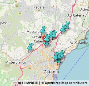 Mappa Strada I, 95030 Gravina di Catania CT, Italia (3.08769)