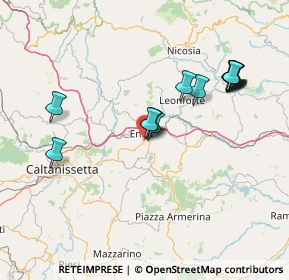 Mappa Via Marche, 94100 Enna EN, Italia (16.93286)