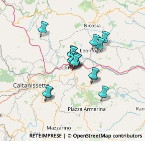 Mappa , 94100 Enna EN, Italia (10.3625)