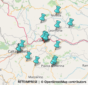 Mappa , 94100 Enna EN, Italia (14.84813)