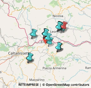 Mappa , 94100 Enna EN, Italia (11.0595)