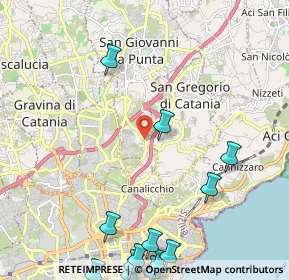 Mappa Via Sottotenente, 95037 San Giovanni La Punta CT, Italia (3.51308)