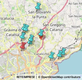 Mappa Via Sottotenente, 95037 San Giovanni La Punta CT, Italia (2.05)