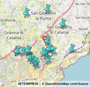 Mappa Via Sottotenente, 95037 San Giovanni La Punta CT, Italia (2.15)