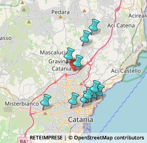 Mappa Via Tre Torri, 95030 Sant'Agata li Battiati CT, Italia (3.67182)