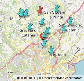 Mappa Via Tre Torri, 95030 Sant'Agata li Battiati CT, Italia (2.07462)