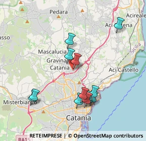 Mappa Piazza Marconi, 95030 Sant'Agata li Battiati CT, Italia (4.2425)