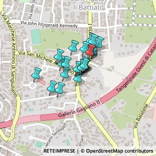 Mappa Piazza Marconi, 95030 Sant'Agata li Battiati CT, Italia (0.14444)