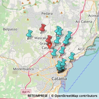 Mappa 95030 Gravina di Catania CT, Italia (3.697)