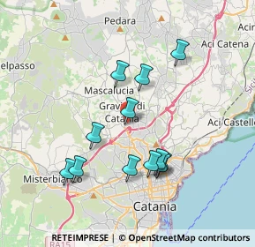 Mappa 95030 Gravina di Catania CT, Italia (3.82)