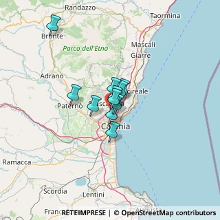 Mappa 95030 Gravina di Catania CT, Italia (7.96818)