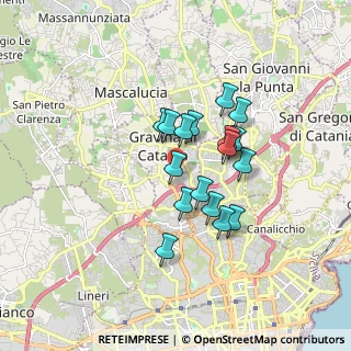 Mappa Via Pietro Micca, 95030 Gravina di Catania CT, Italia (1.47412)