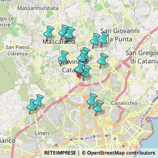 Mappa Via Pietro Micca, 95030 Gravina di Catania CT, Italia (1.94938)
