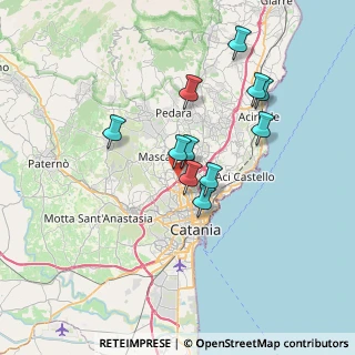 Mappa 95030 Gravina di Catania CT, Italia (6.72455)