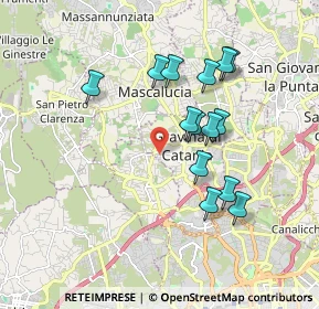 Mappa Via Galatea Aci, 95030 Gravina di Catania CT, Italia (1.87429)