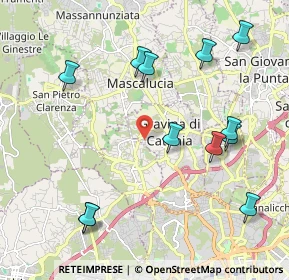 Mappa Via Galatea Aci, 95030 Gravina di Catania CT, Italia (2.63667)