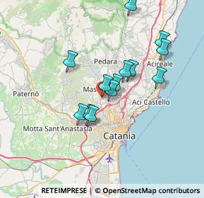 Mappa Via Galatea Aci, 95030 Gravina di Catania CT, Italia (6.61923)