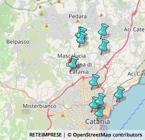 Mappa Via Galatea Aci, 95030 Gravina di Catania CT, Italia (4.26727)