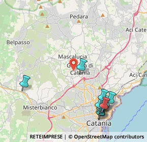 Mappa Via Galatea Aci, 95030 Gravina di Catania CT, Italia (5.62364)
