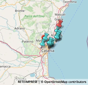 Mappa Via Galatea Aci, 95030 Gravina di Catania CT, Italia (7.72692)