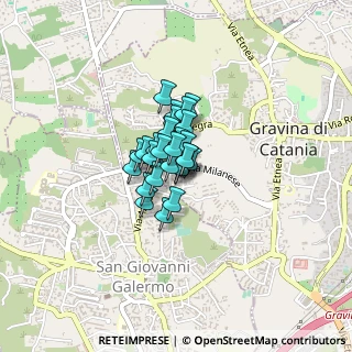 Mappa Via Galatea Aci, 95030 Gravina di Catania CT, Italia (0.20714)