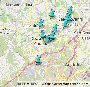 Mappa Via Antonio Gramsci, 95030 Gravina di Catania CT, Italia (1.77154)