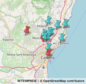 Mappa Via Antonio Gramsci, 95030 Gravina di Catania CT, Italia (4.91917)
