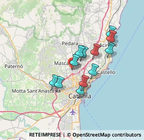 Mappa Via Antonio Gramsci, 95030 Gravina di Catania CT, Italia (6.11333)