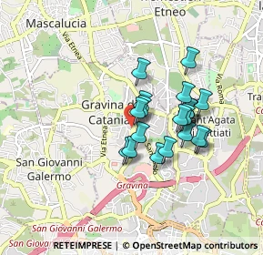 Mappa Via Antonio Gramsci, 95030 Gravina di Catania CT, Italia (0.748)